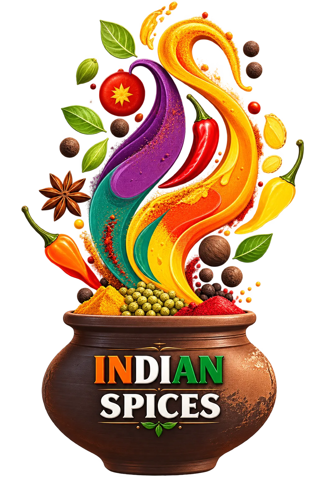 Indian Spices Logo